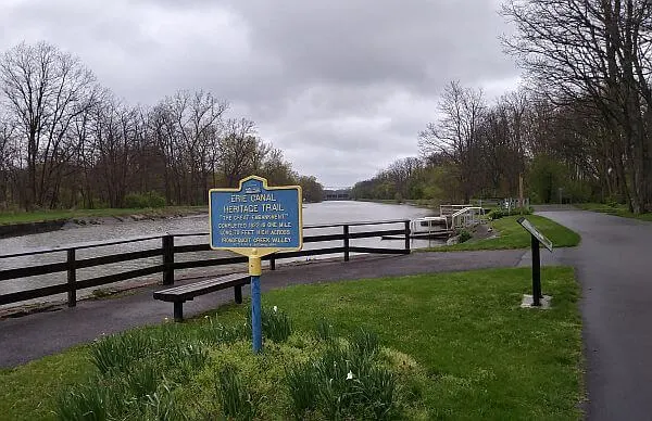 Erie Canal trail for biking