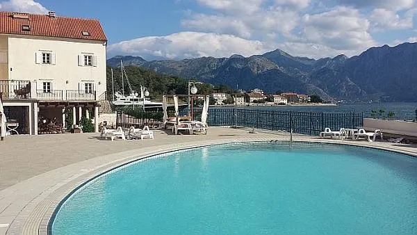 Lake Kotor hotel on a biking tour