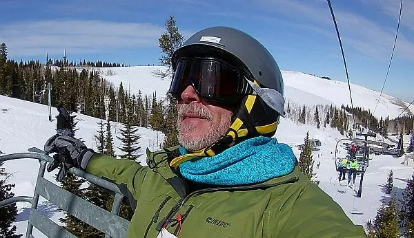 spring skiing with no crowds
