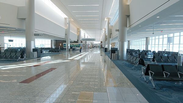 Atlanta international airport during Covid 