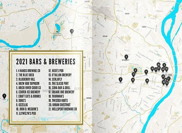 St. Louis brewpubs and tap rooms in the PubPass