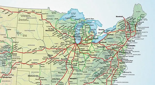 Amtrak from New York City