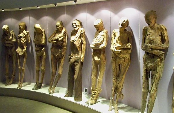 The mummy museum in Mexico