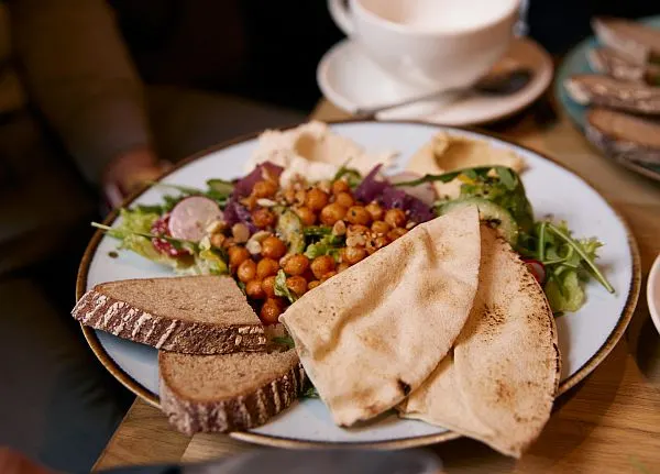 Polish restaurant meal 