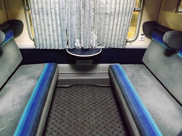 rail sleeper in Europe during the day