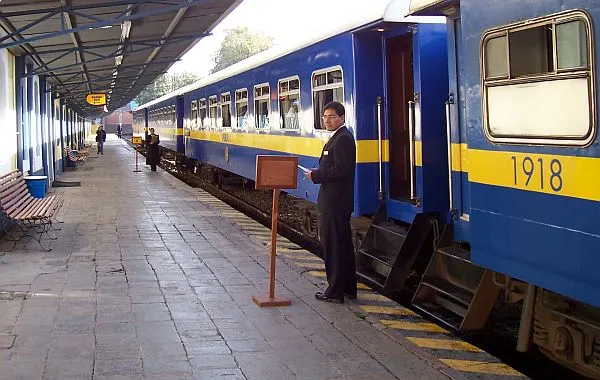 South America train
