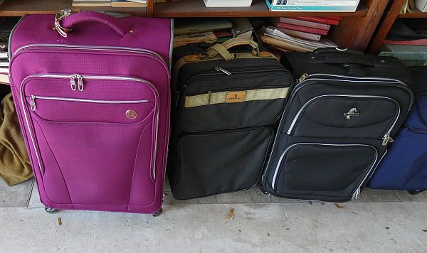 carry-on vs. checked bag