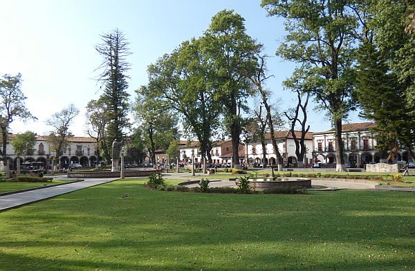 main square of Patzcuaro