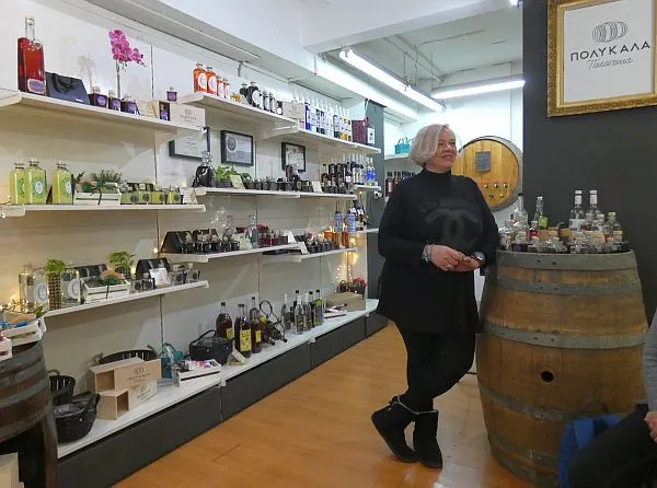 Greek distillery liquers