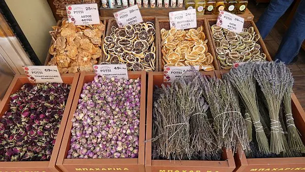 Greek market tour with Eatwith