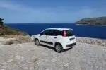 foreign driving rental car