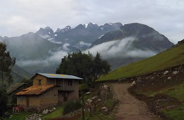 Lares Trek Peru scenery on a guided tour