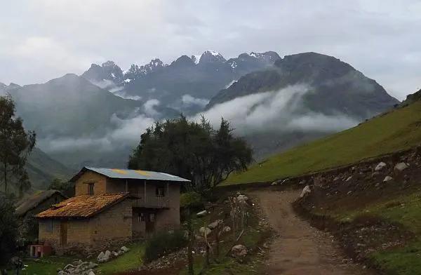 Lares Trek Peru scenery on a guided tour
