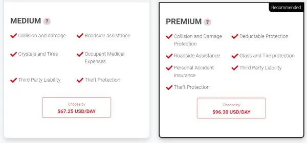 rental car insurance in foreign countries
