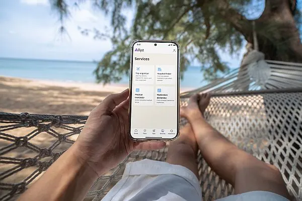 allyz travel smart app for medical help 
