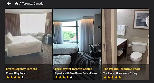hotel room videos