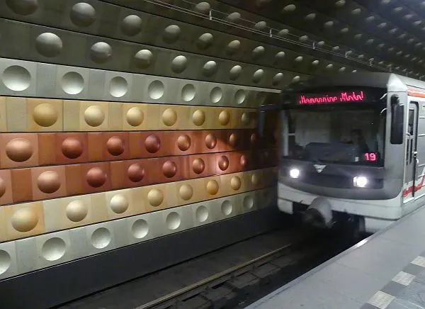 Prague metro system