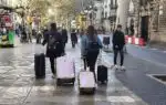 spinner suitcase on rough surfaces