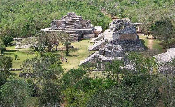 Ek Balam Yucatan Mayan pyramid complex