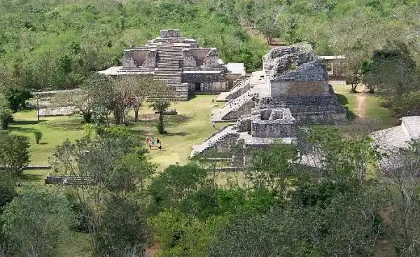 Ek Balam Yucatan Mayan pyramid complex