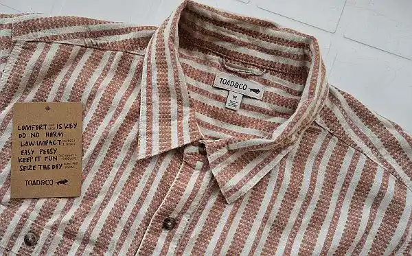 Toad&Co Taj Hemp short sleeve shirt for men